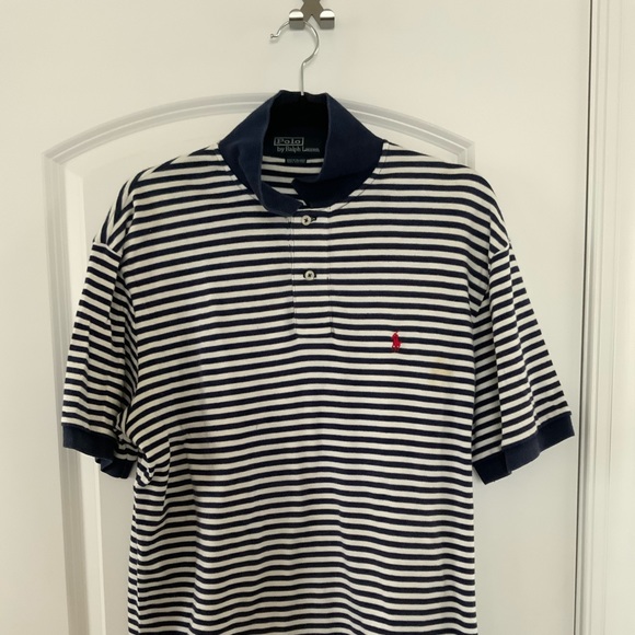 Polo by Ralph Lauren Dark Blue Striped Siz… - Picture 1 of 3
